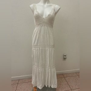 Crochet maxi dress